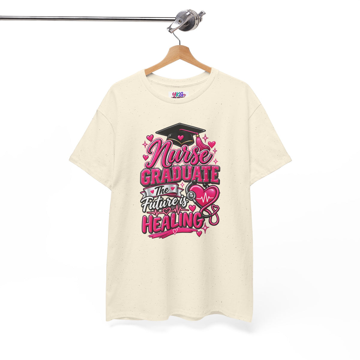 Nurse Graduate Tee – “The Future’s Healing” Graduation Nurse Shirt