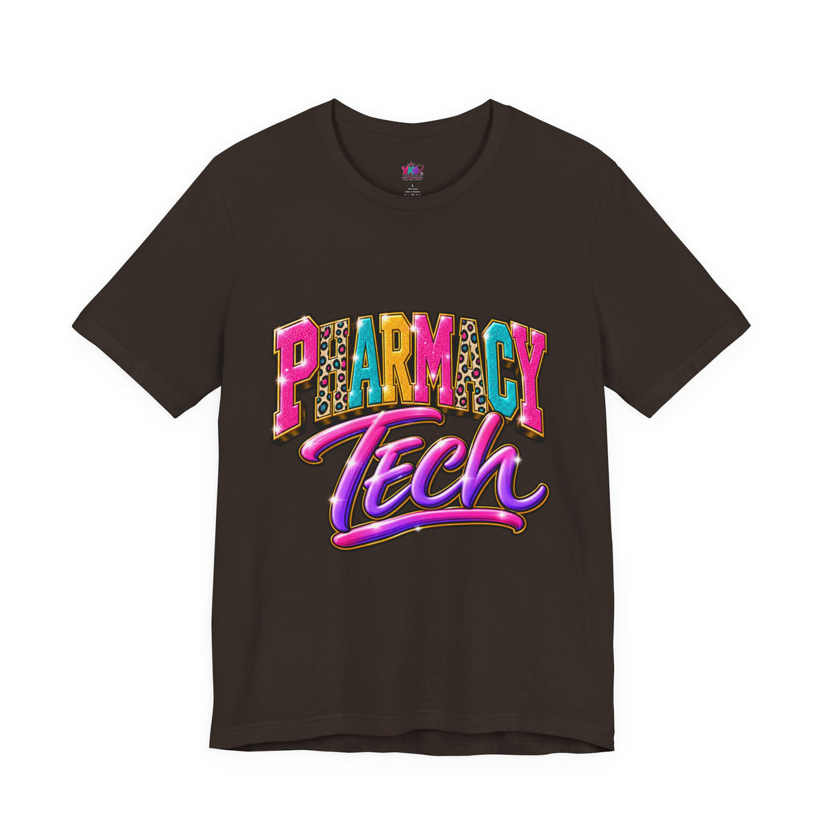 Pharmacy Tech Colorful Graphic Tee