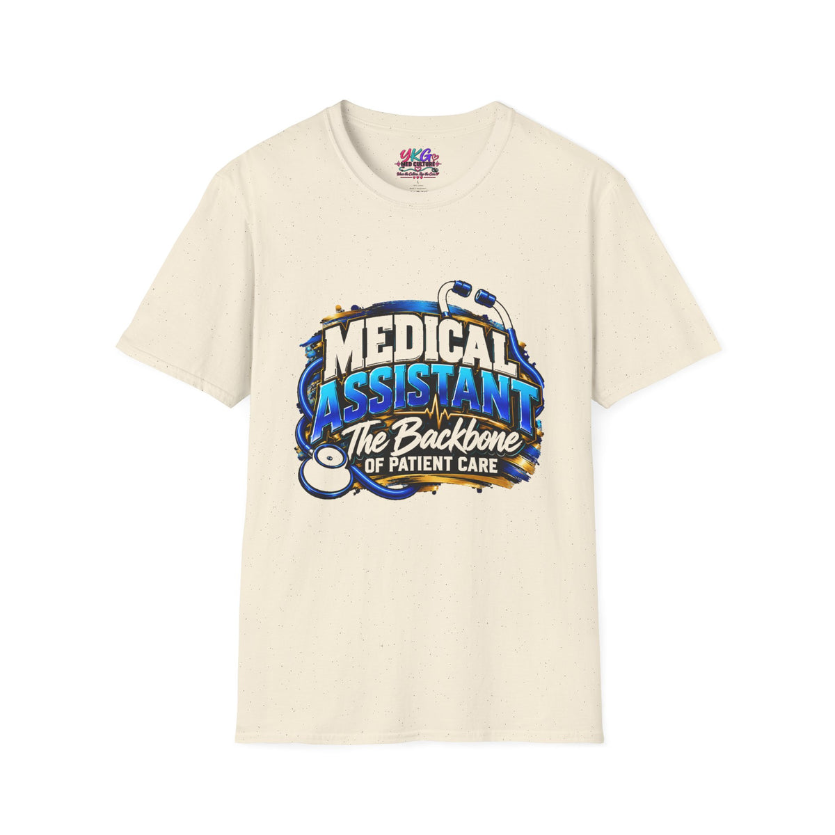Medical Assistant T-Shirt — "The Backbone of Patient Care" Appreciation Tee