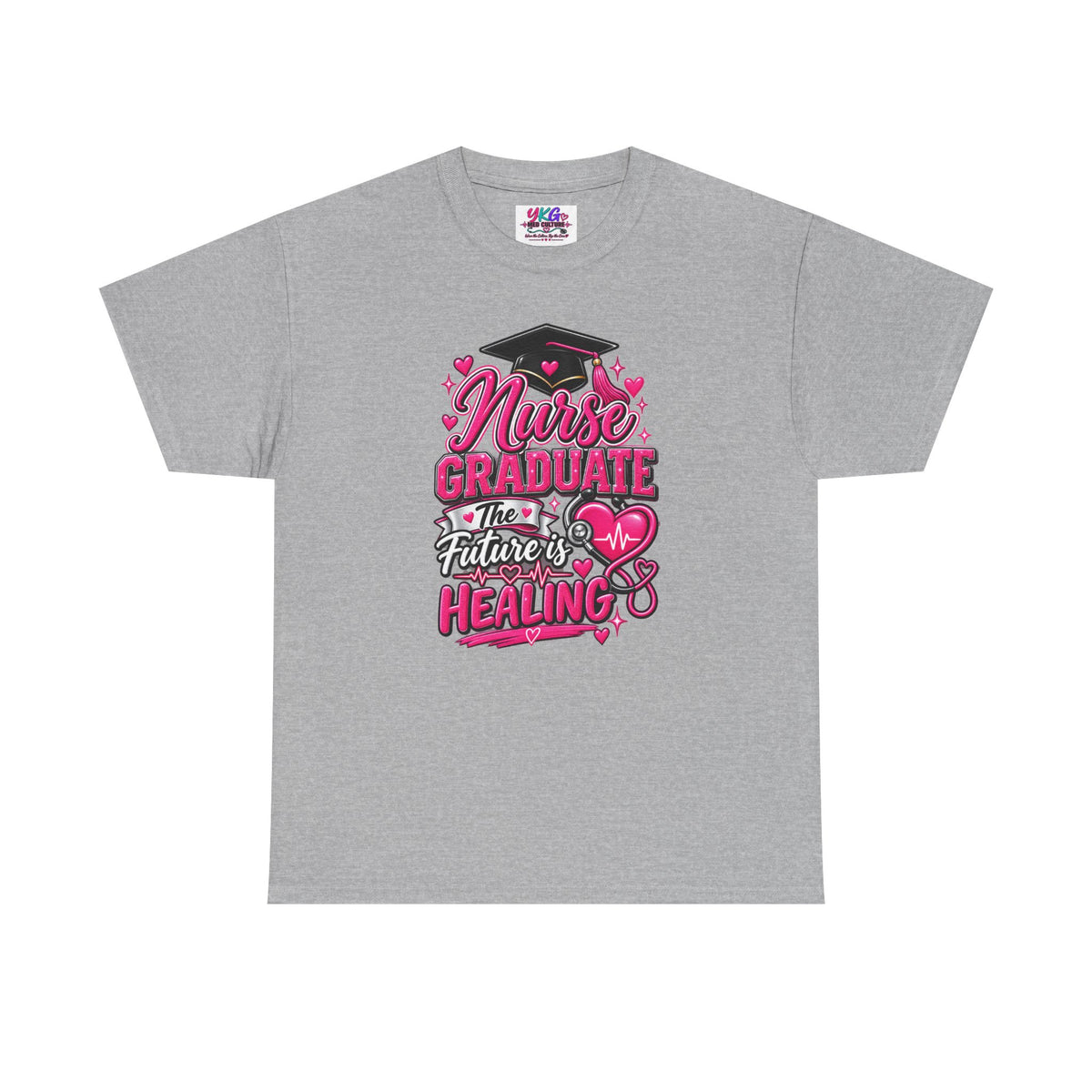 Nurse Graduate Tee – “The Future’s Healing” Graduation Nurse Shirt