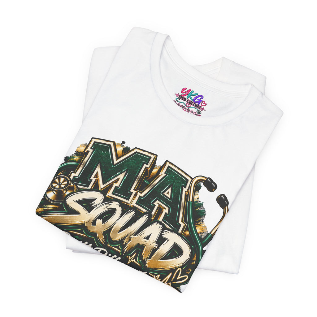 MA Squad 'Built Different' T‑Shirt — Thank You For Showing Up Graphic Tee