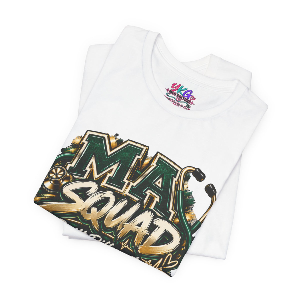 MA Squad 'Built Different' T‑Shirt — Thank You For Showing Up Graphic Tee