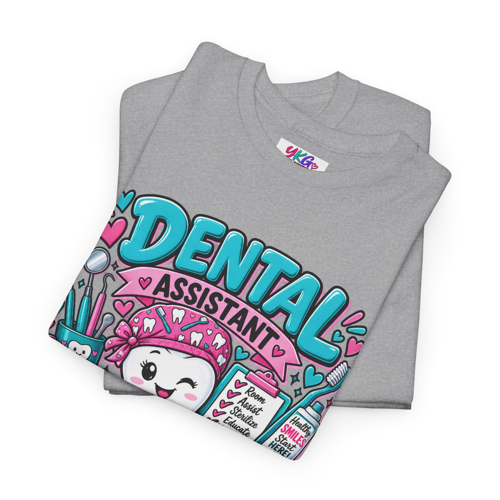 Dental Assistant T-Shirt — "Changing Lives One Smile at a Time"