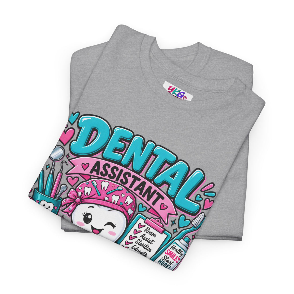 Dental Assistant T-Shirt — "Changing Lives One Smile at a Time"