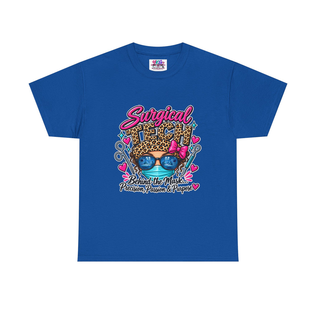 Surgical Tech T-Shirt — Behind the Mask: Precision, Passion & Purpose