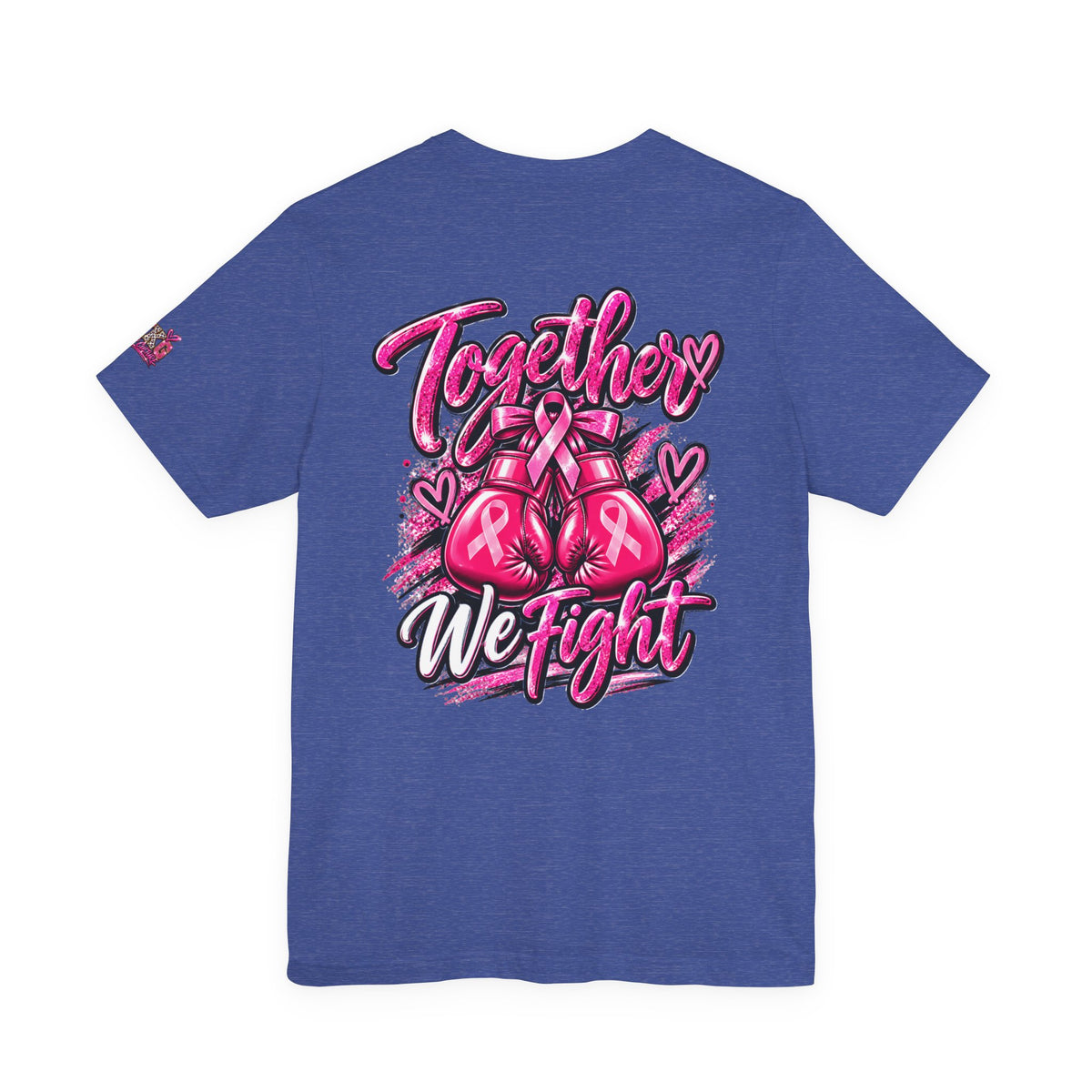 Breast Cancer Awareness Healthcare Heroes Tee — "Together We Fight" Pink Ribbon Shirt