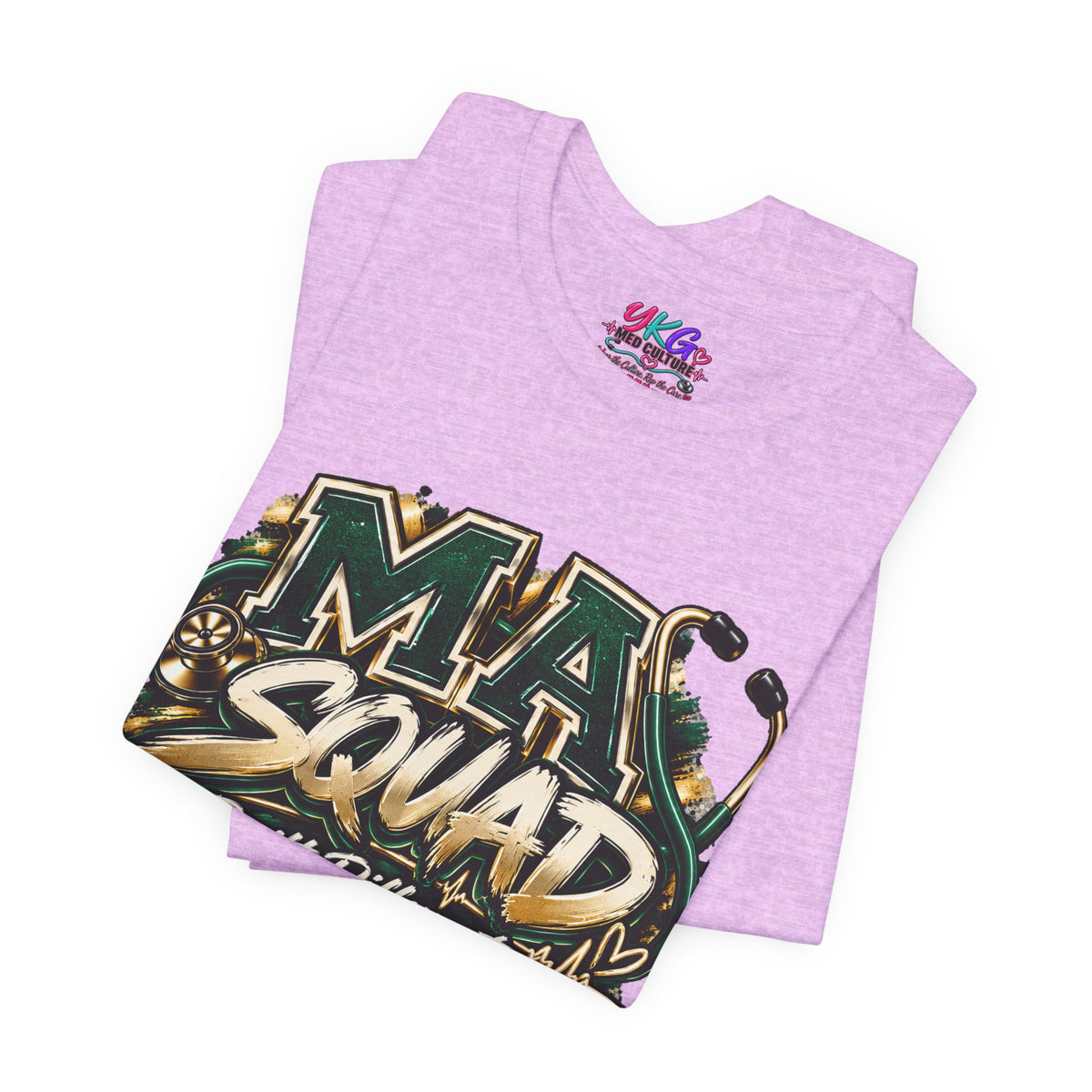MA Squad 'Built Different' T‑Shirt — Thank You For Showing Up Graphic Tee