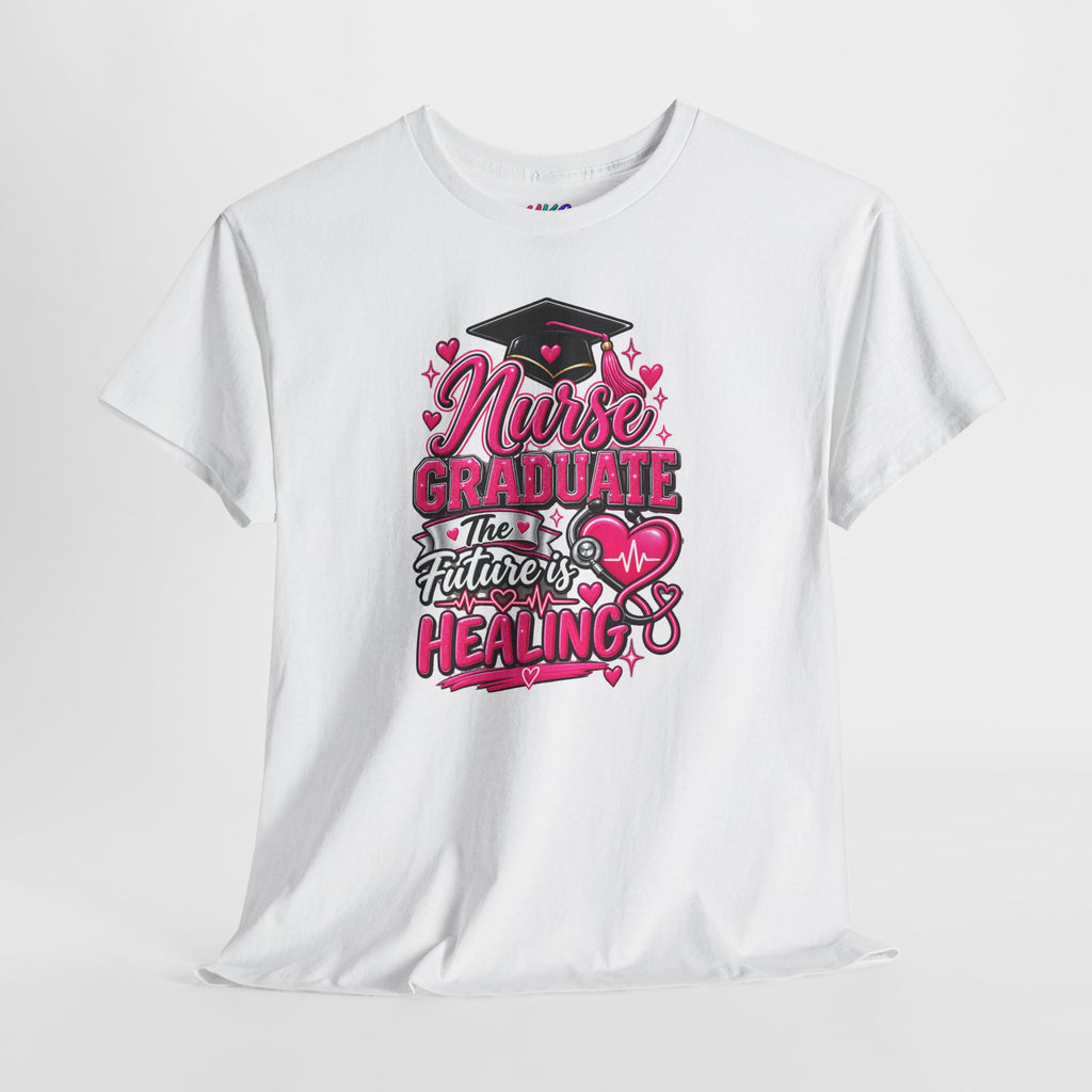 Nurse Graduate Tee – “The Future’s Healing” Graduation Nurse Shirt