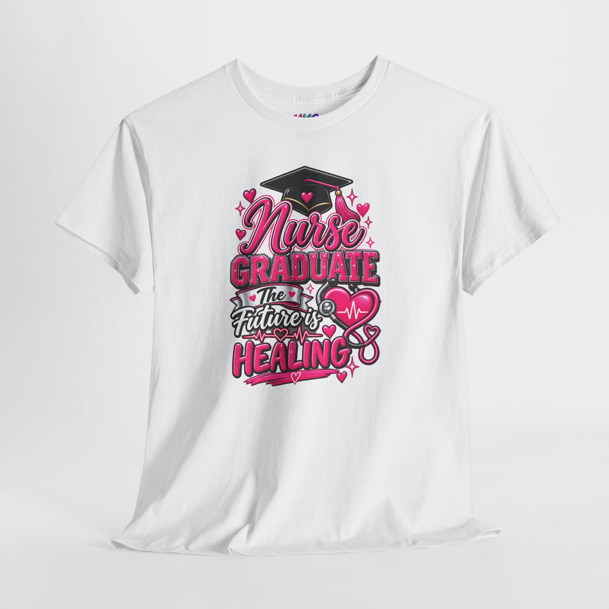Nurse Graduate Tee – “The Future’s Healing” Graduation Nurse Shirt