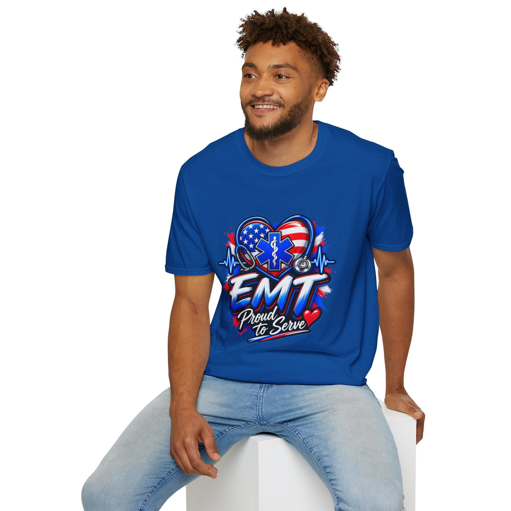 Proud to Serve EMT T-Shirt