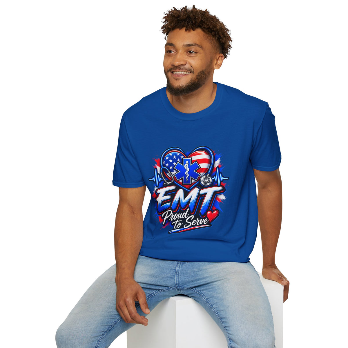 Proud to Serve EMT T-Shirt