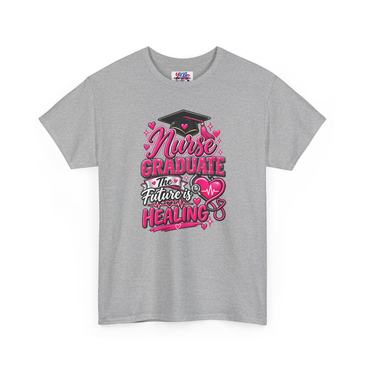 Nurse Graduate Tee – “The Future’s Healing” Graduation Nurse Shirt