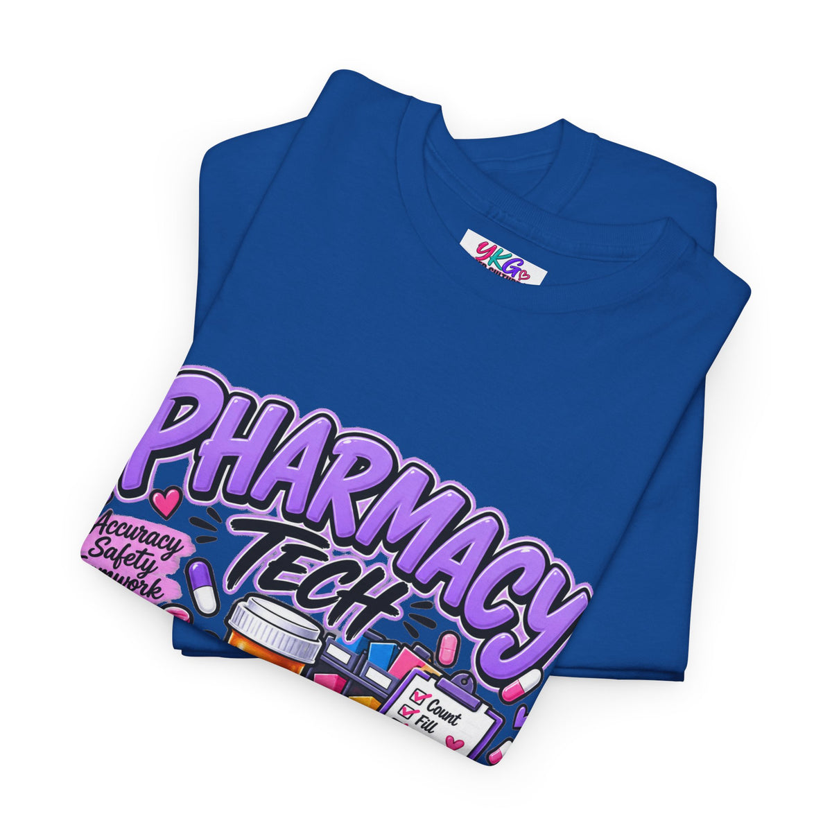 Pharmacy Tech Big Impact T-Shirt — Cute Pharmacy Technician Graphic Tee
