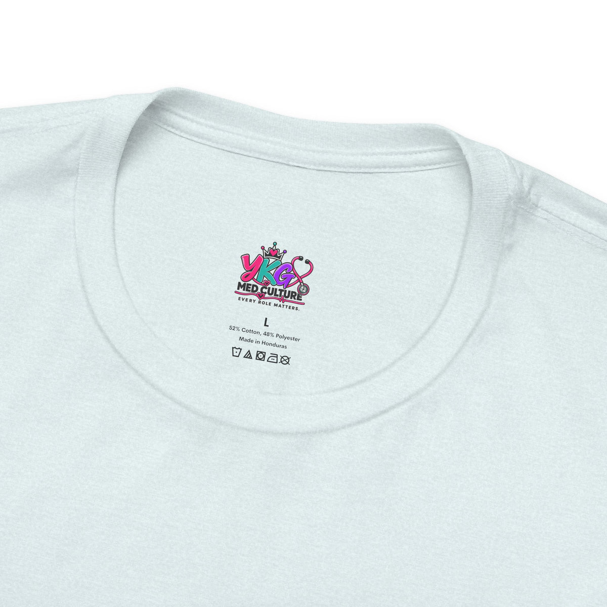 PEDS Giraffe T-Shirt — “Even Little People Deserve Big Time Care” Pediatric Healthcare Tee