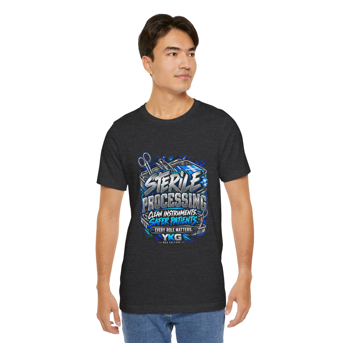 Sterile Processing T‑Shirt – “Clean Instruments, Safer Patients” Healthcare Tee