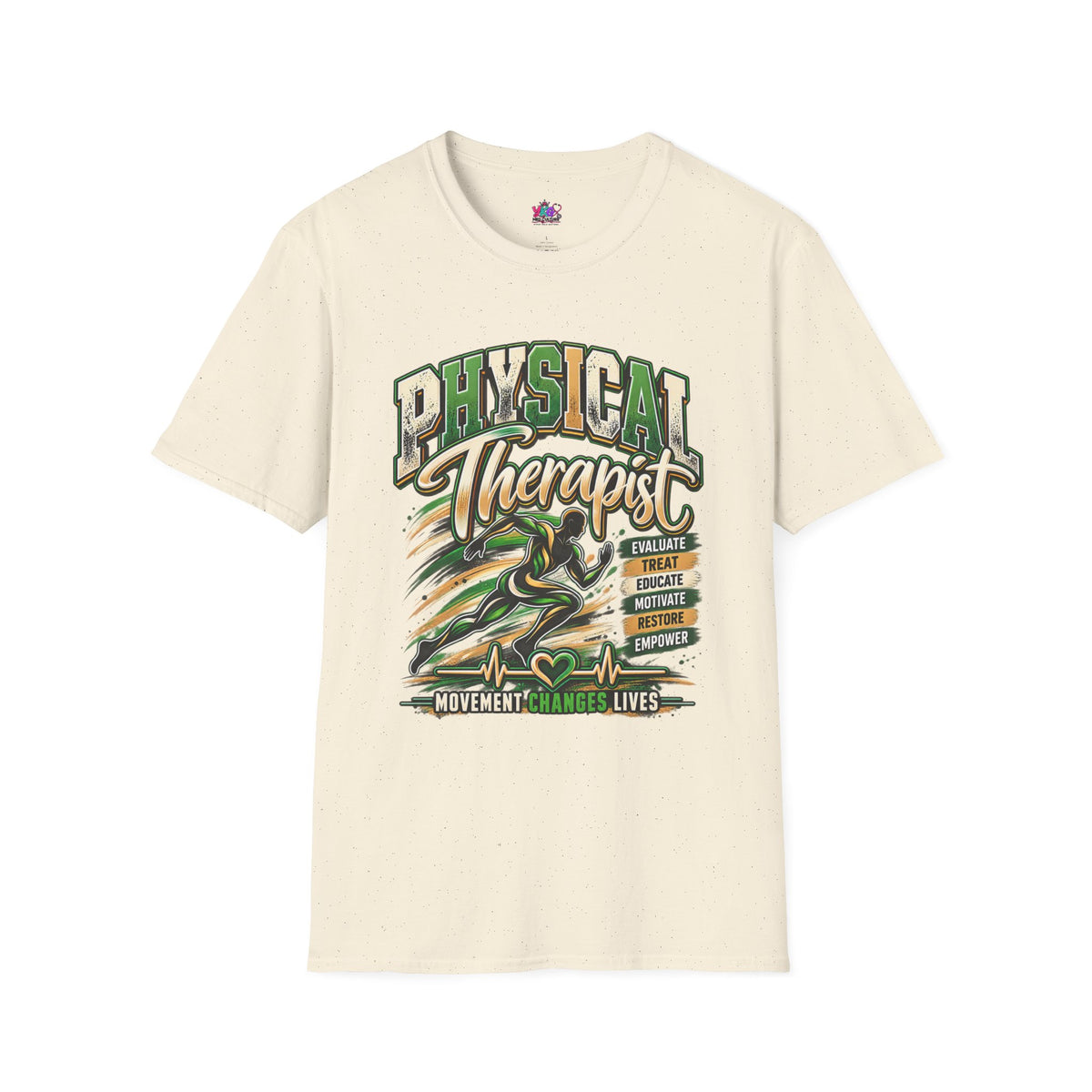 Physical Therapist T-Shirt — Proud PT Graphic Tee (Educate, Treat, Empower)