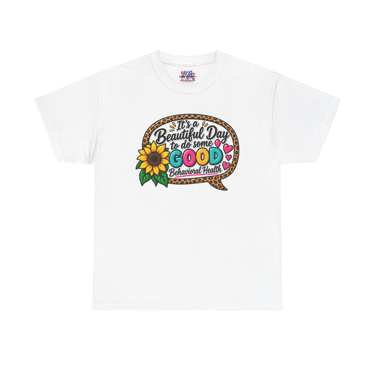 It's a Beautiful Day T‑Shirt — "Do Some Good" Floral Positive Vibes Tee