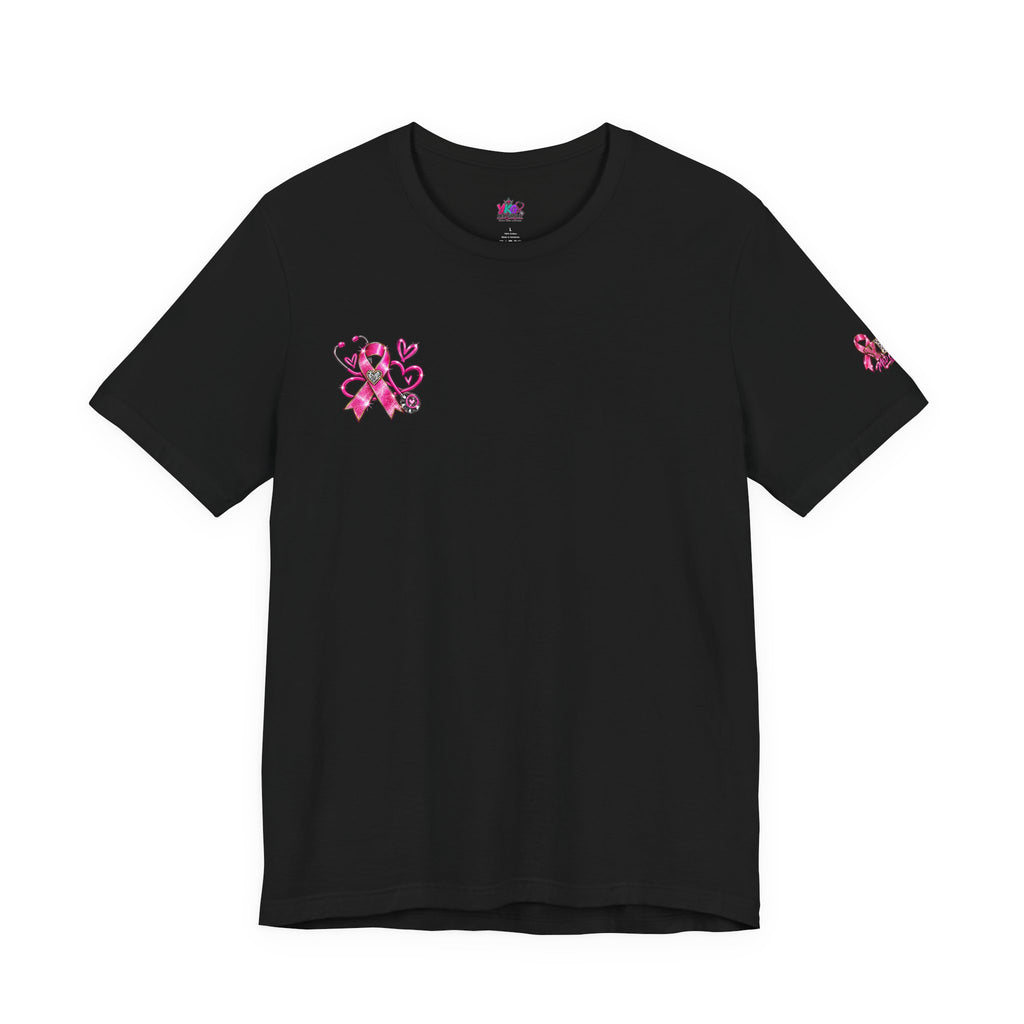 Hope Looks Good On Healthcare Workers T-Shirt — Breast Cancer Awareness Healthcare Tee