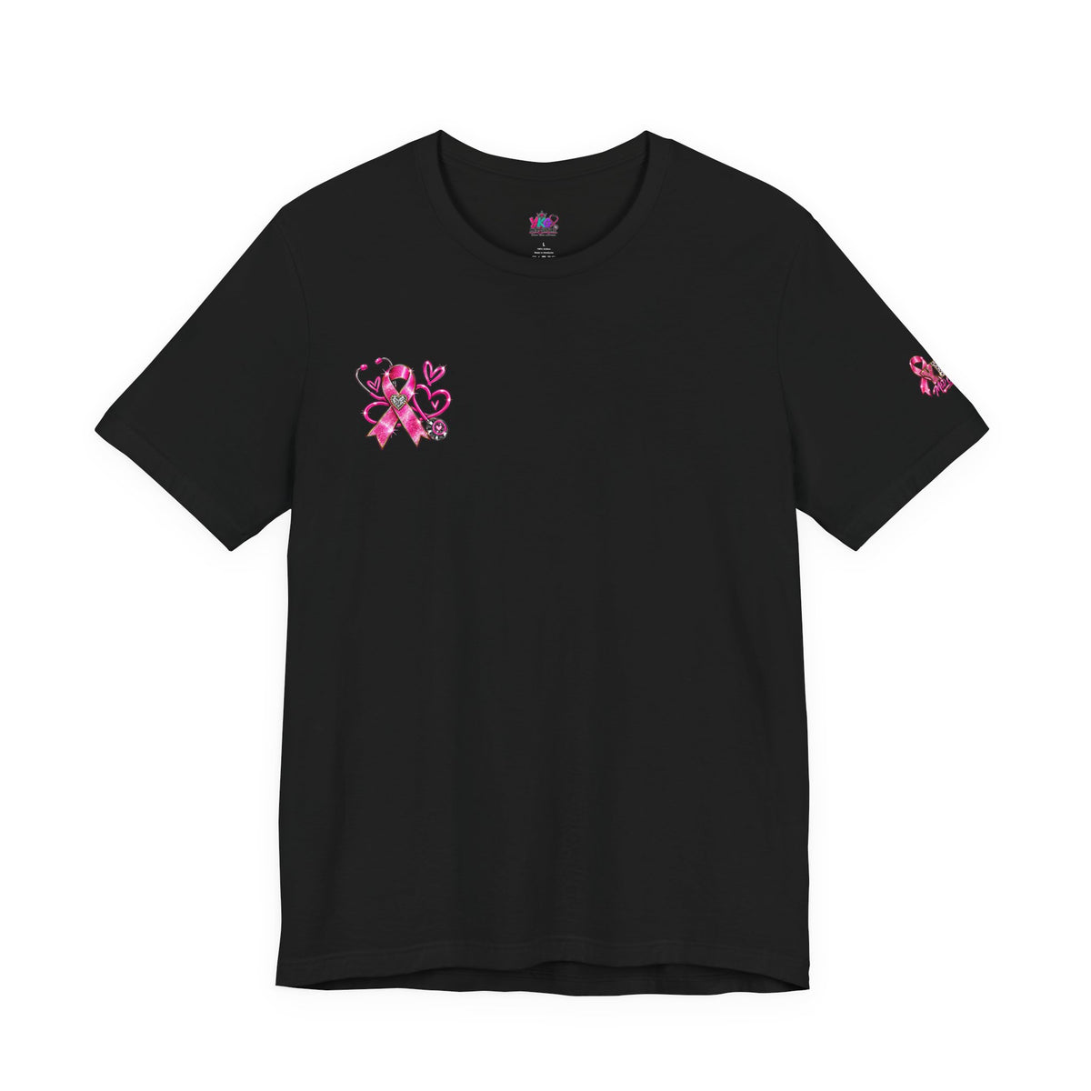 Hope Looks Good On Healthcare Workers T-Shirt — Breast Cancer Awareness Healthcare Tee