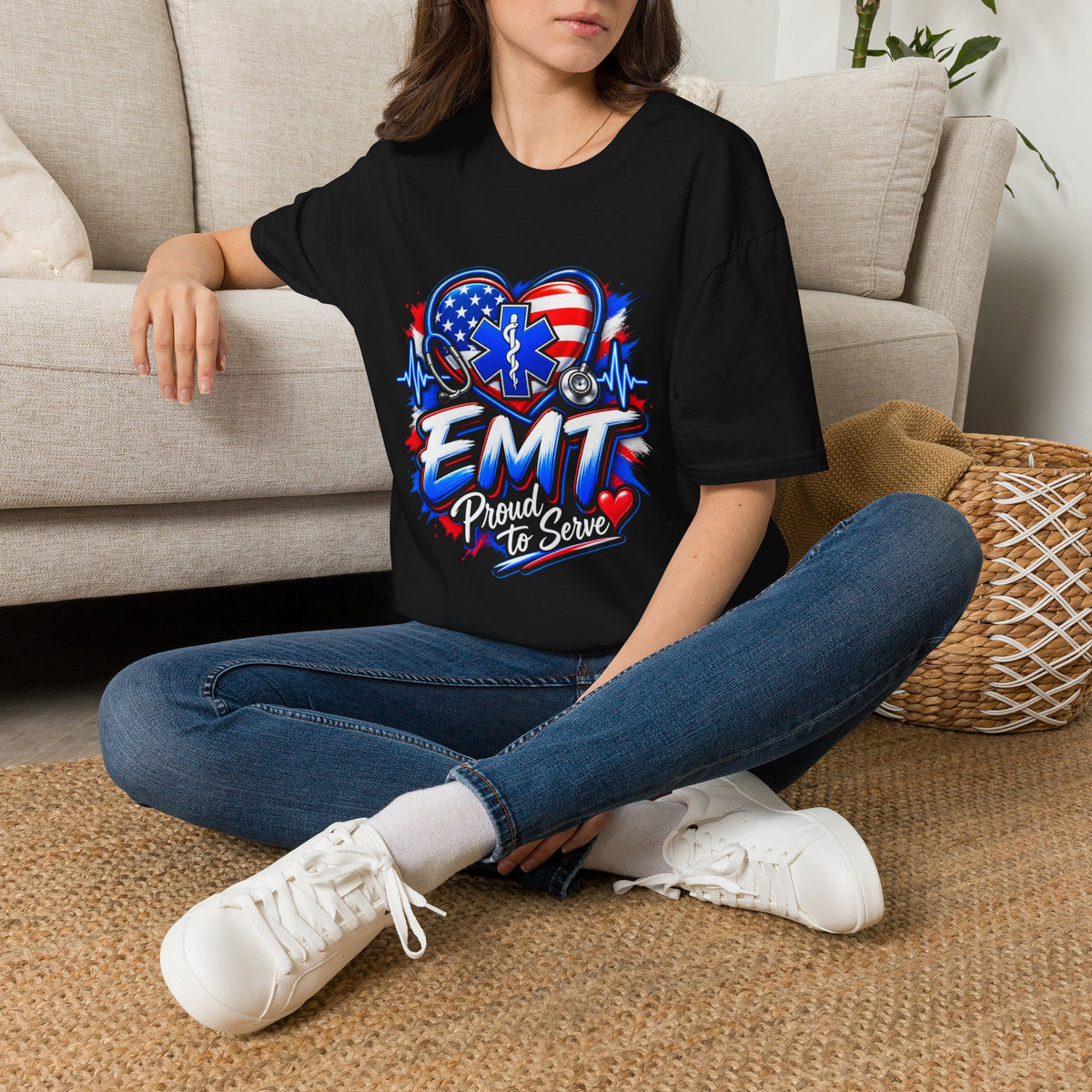 Proud to Serve EMT T-Shirt