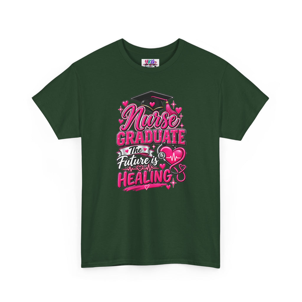 Nurse Graduate Tee – “The Future’s Healing” Graduation Nurse Shirt