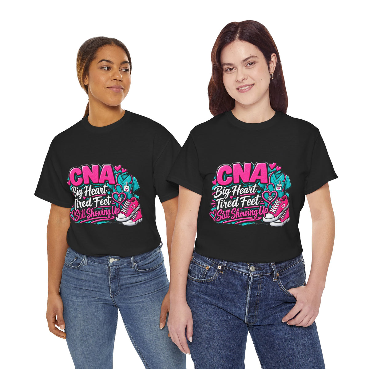 CNA Big Heart, Tired Feet T-Shirt