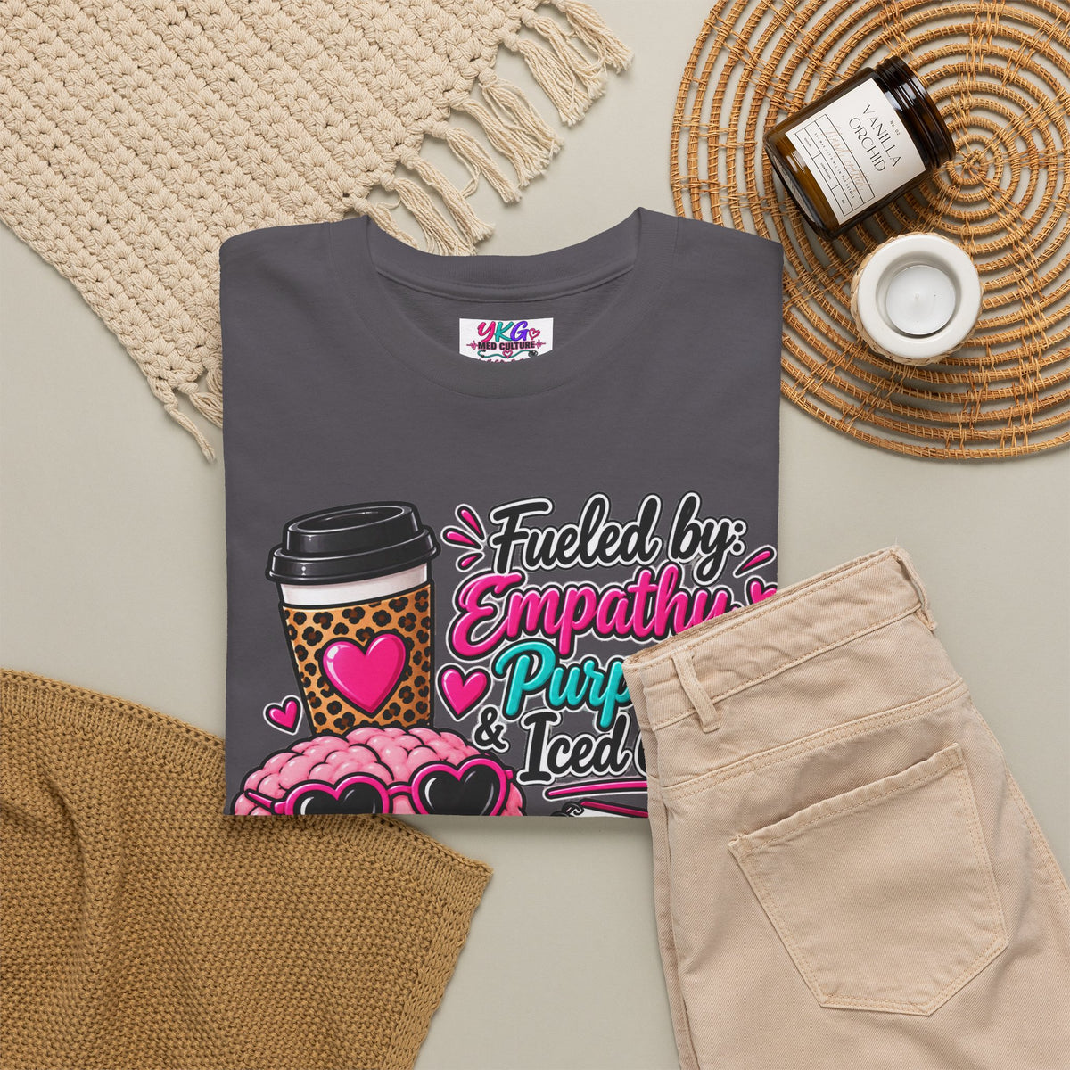 Empathy, Purpose & Iced Coffee T-Shirt