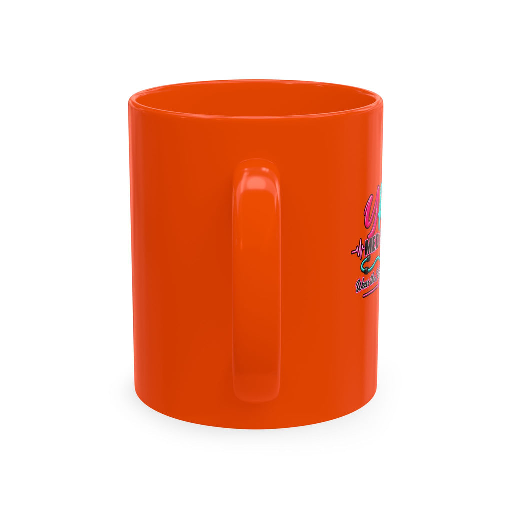 Grateful Thankful Blessed Nurse Mug — Floral Stethoscope Ceramic Coffee Cup