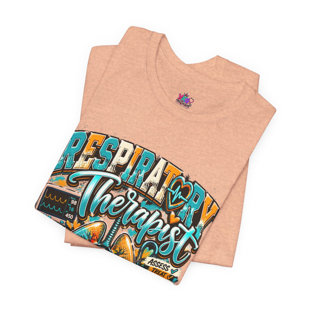Respiratory Therapist T‑Shirt – 'Breathing for Lives' Medical Crew Tee