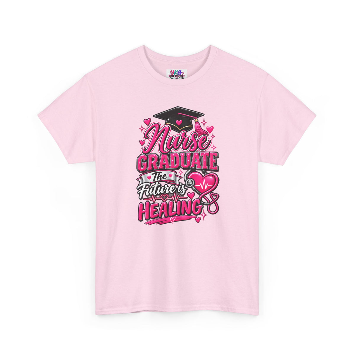 Nurse Graduate Tee – “The Future’s Healing” Graduation Nurse Shirt
