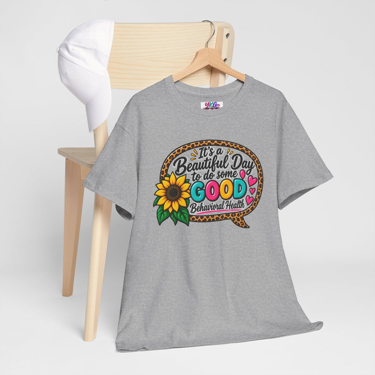 It's a Beautiful Day T‑Shirt — "Do Some Good" Floral Positive Vibes Tee