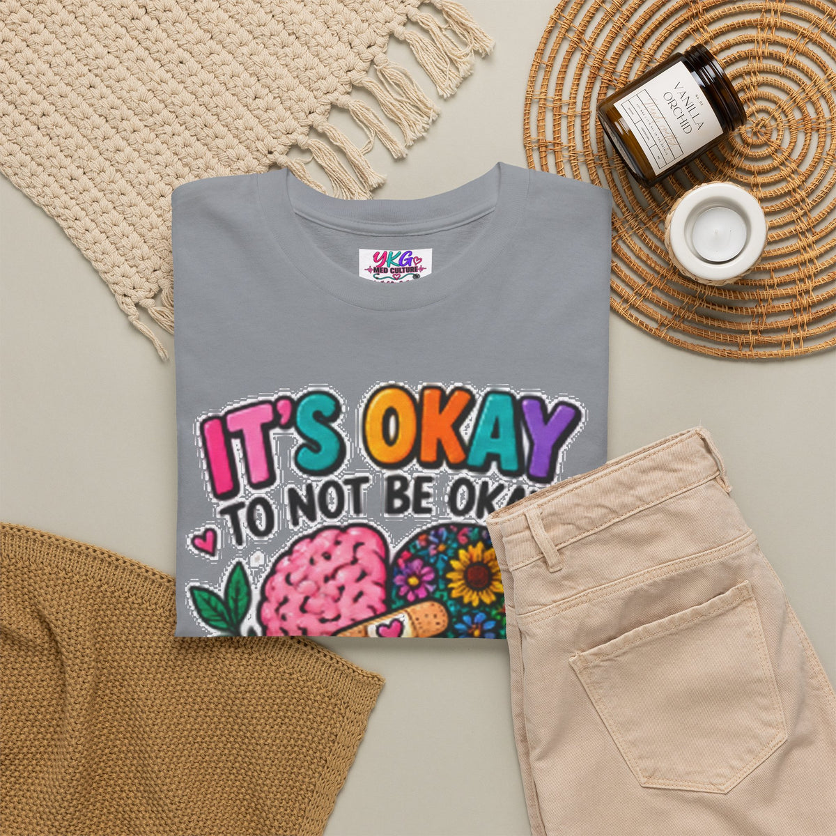 Mental Health T-Shirt — It’s Okay to Not Be Okay