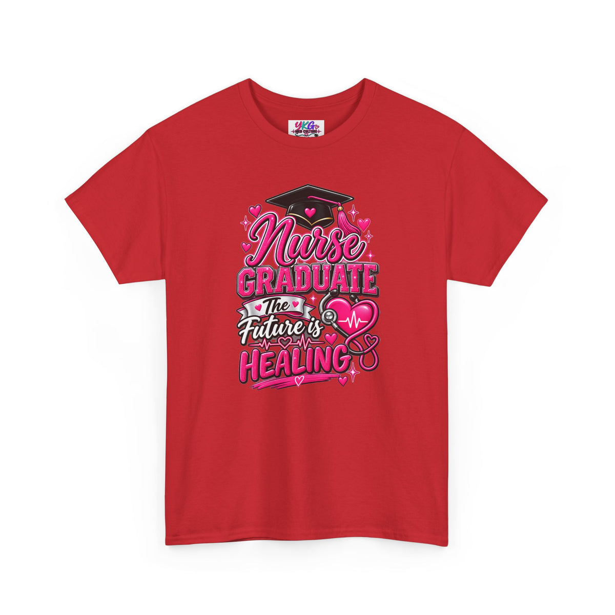 Nurse Graduate Tee – “The Future’s Healing” Graduation Nurse Shirt
