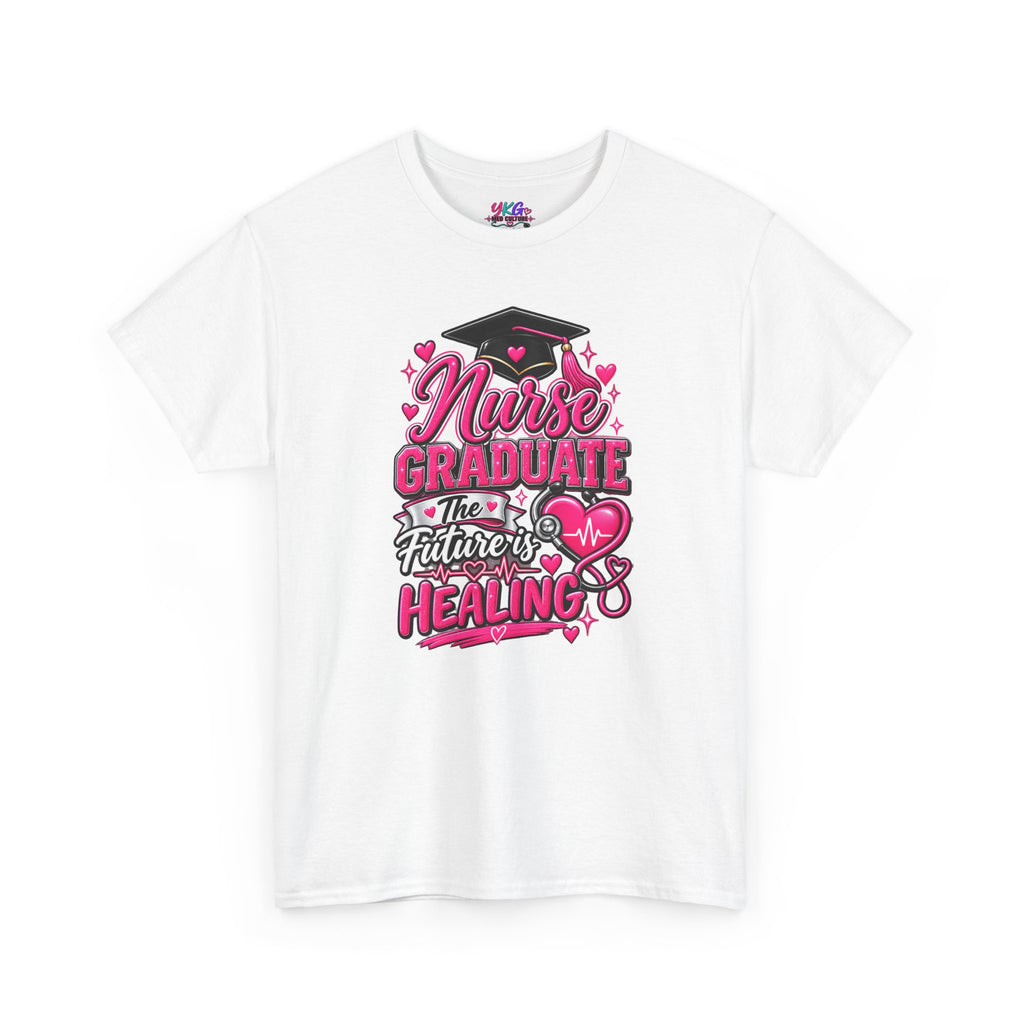 Nurse Graduate Tee – “The Future’s Healing” Graduation Nurse Shirt