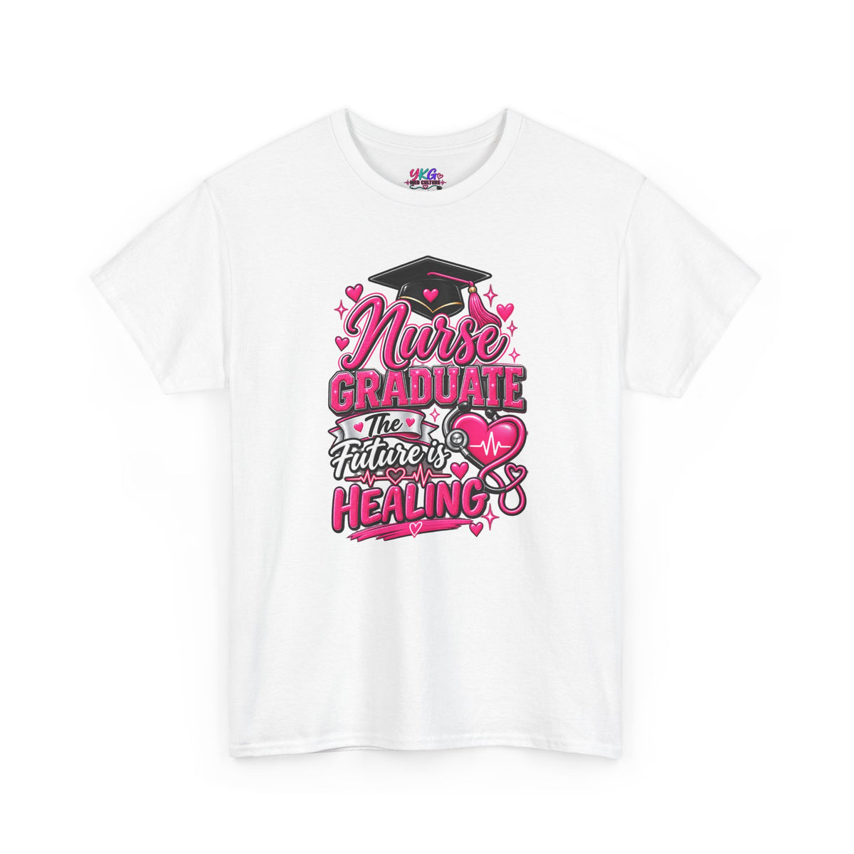 Nurse Graduate Tee – “The Future’s Healing” Graduation Nurse Shirt