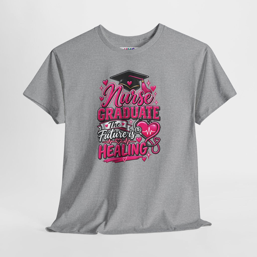 Nurse Graduate Tee – “The Future’s Healing” Graduation Nurse Shirt