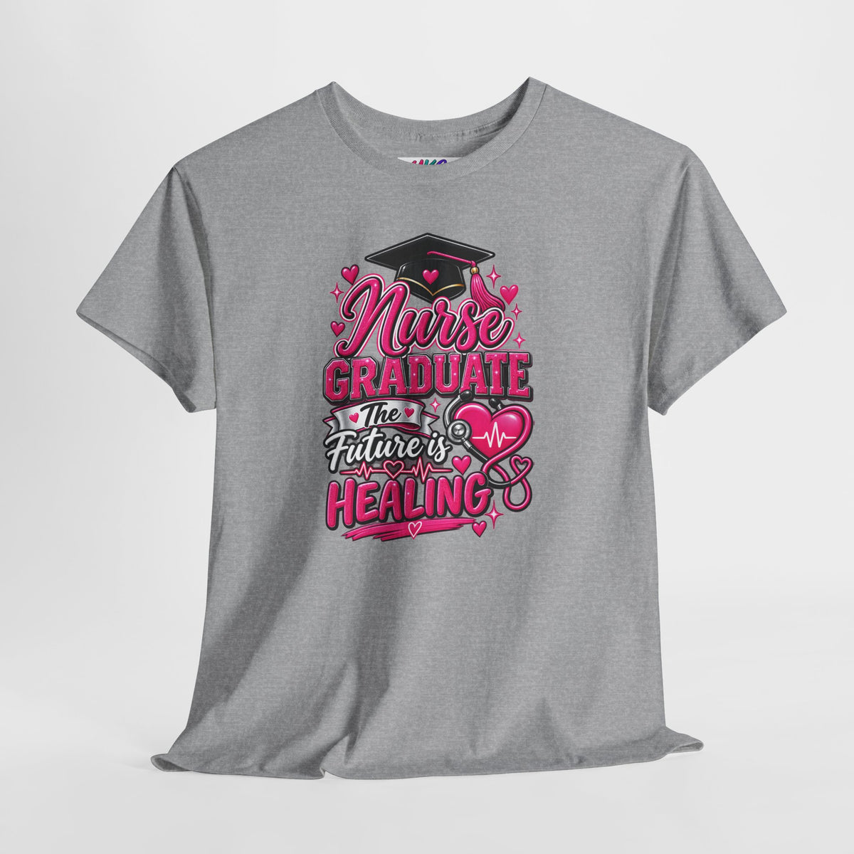 Nurse Graduate Tee – “The Future’s Healing” Graduation Nurse Shirt