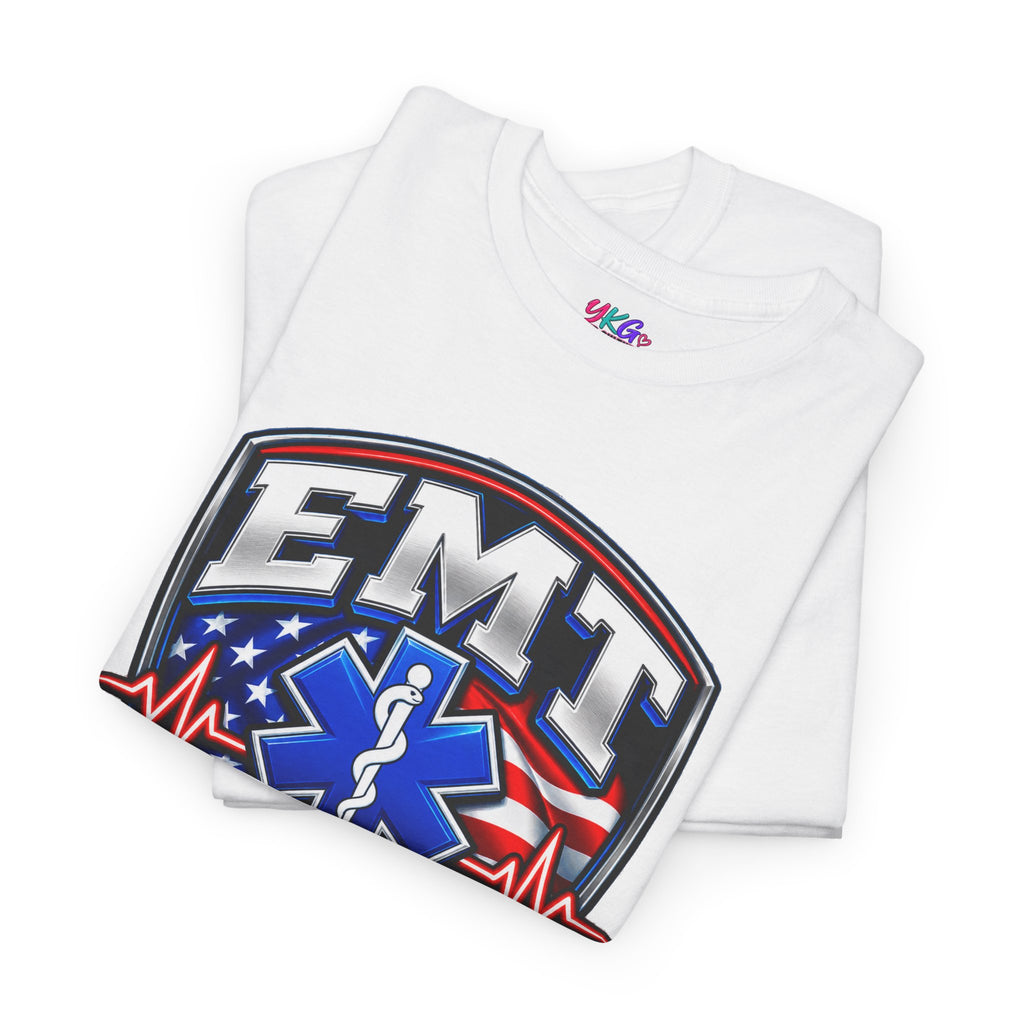 EMT Lives Tee — "Serve • Support • Save" EMS Shield Shirt