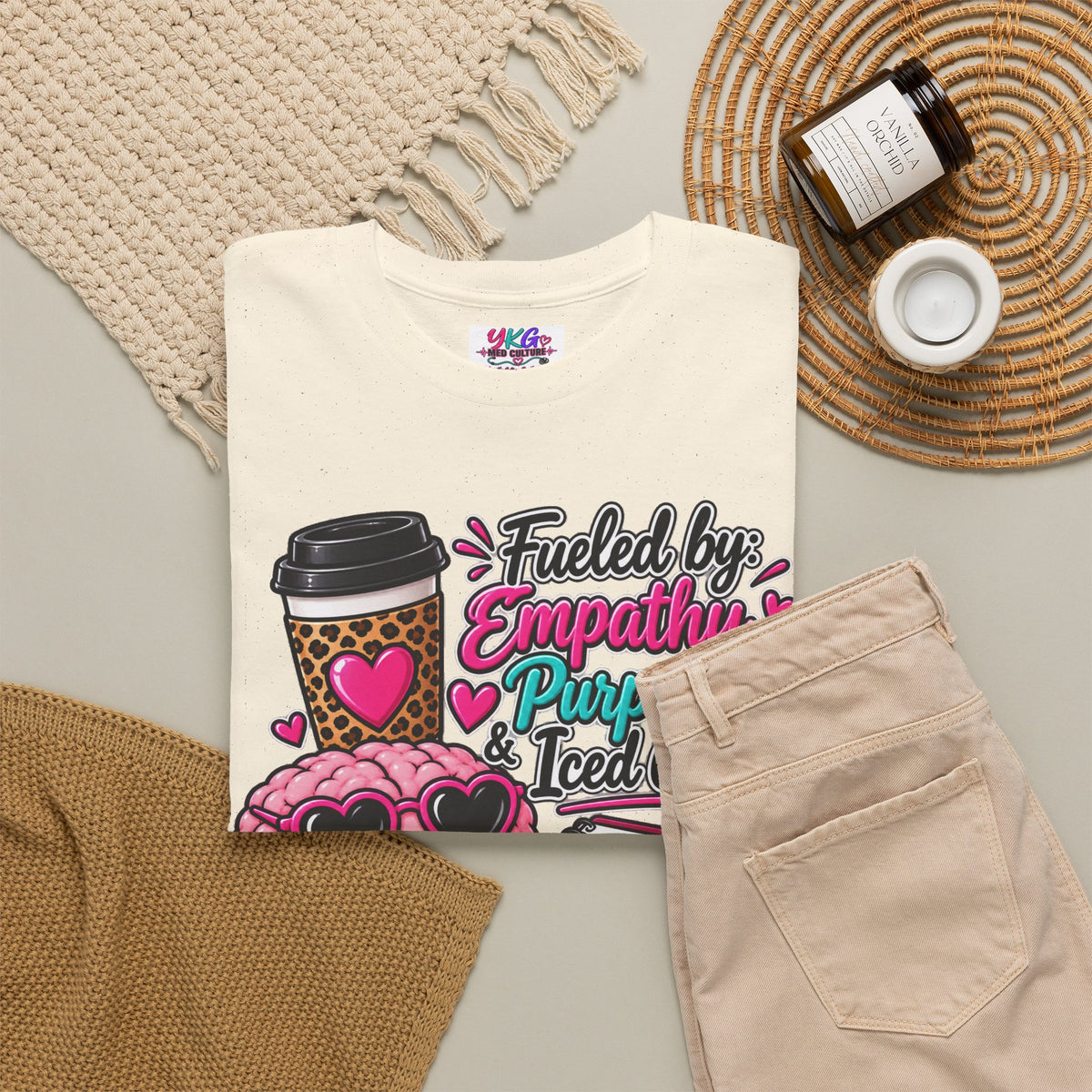 Empathy, Purpose & Iced Coffee T-Shirt