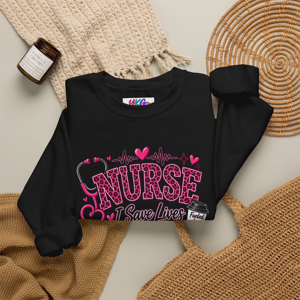 Nurse I Save Lives & Still Have Notes To Finish Sweatshirt