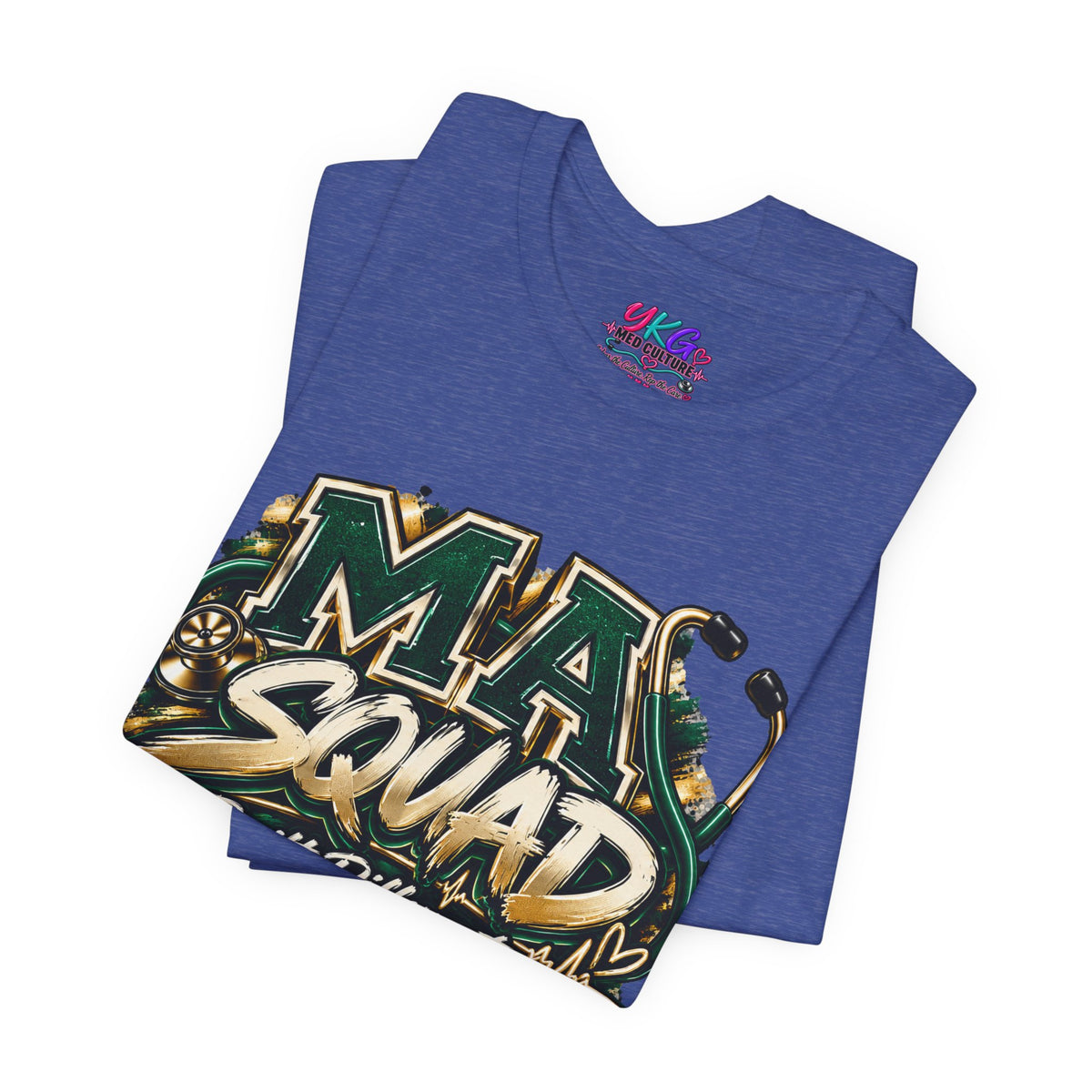 MA Squad 'Built Different' T‑Shirt — Thank You For Showing Up Graphic Tee