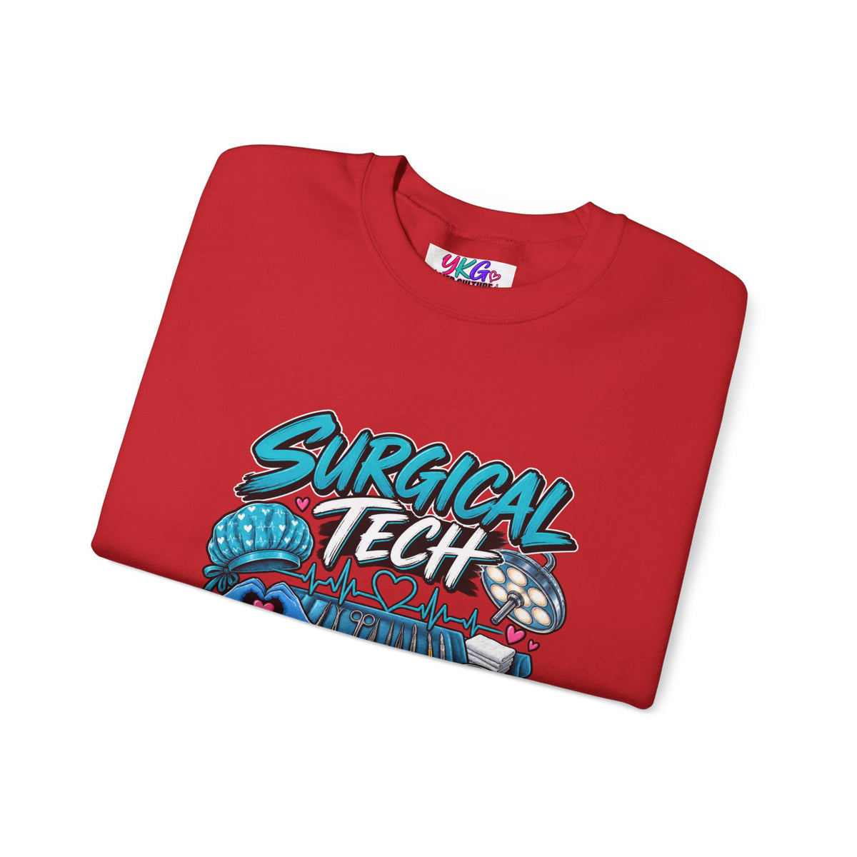 Surgical Tech Crewneck Sweatshirt – Proud Surgical Technician Graphic Sweater