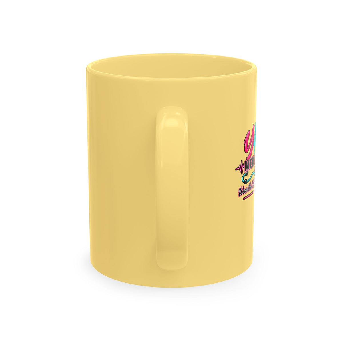 Grateful Thankful Blessed Nurse Mug — Floral Stethoscope Ceramic Coffee Cup