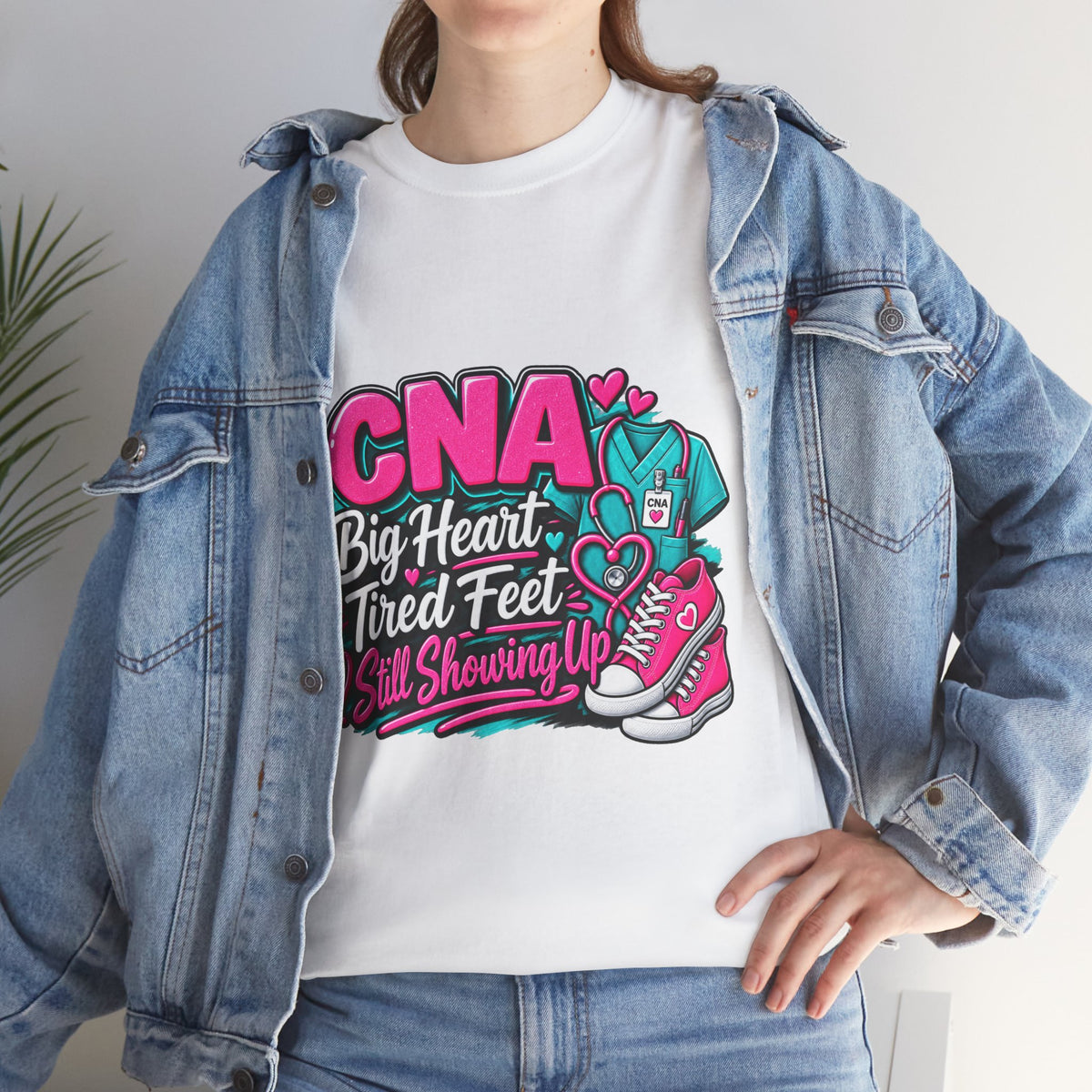 CNA Big Heart, Tired Feet T-Shirt