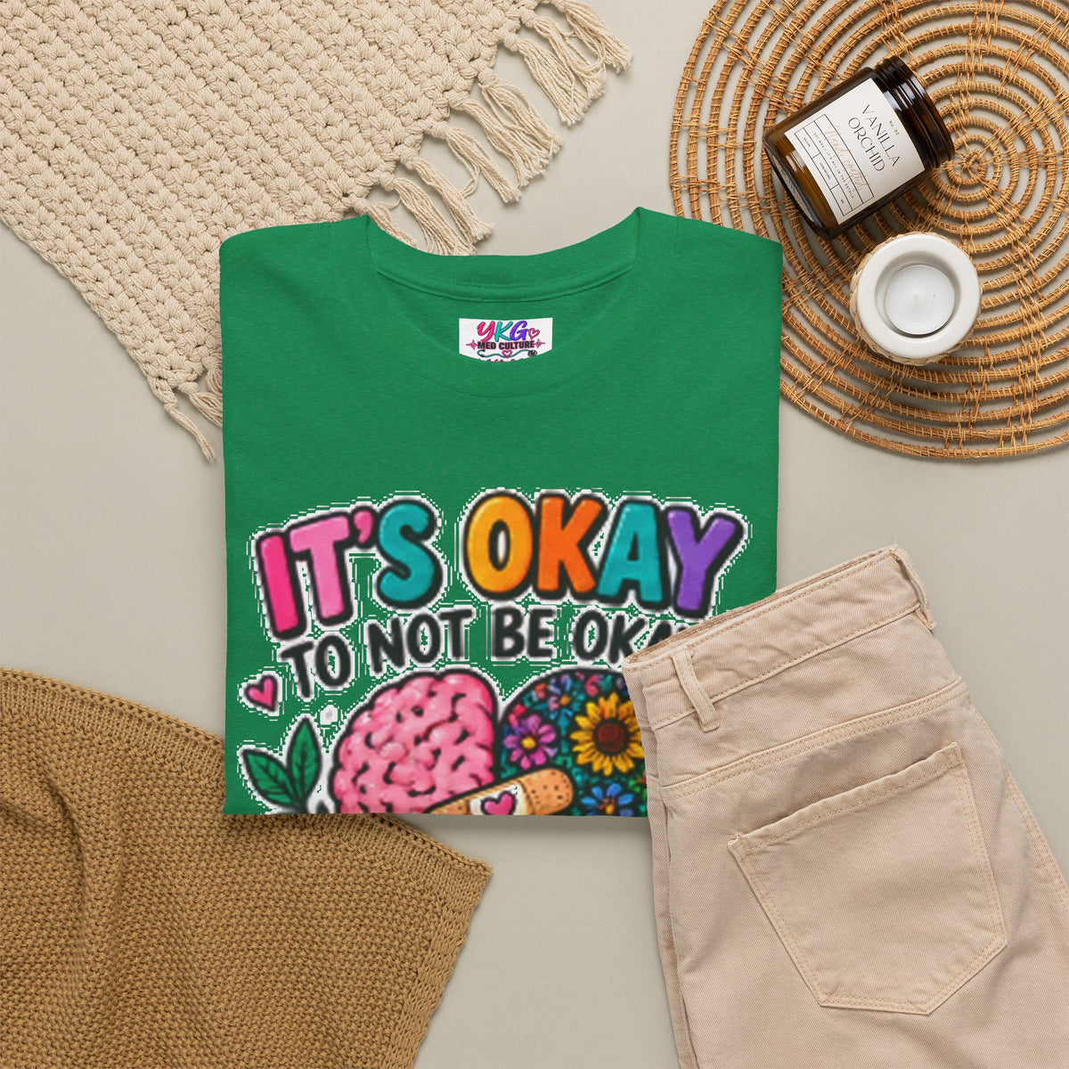 Mental Health T-Shirt — It’s Okay to Not Be Okay