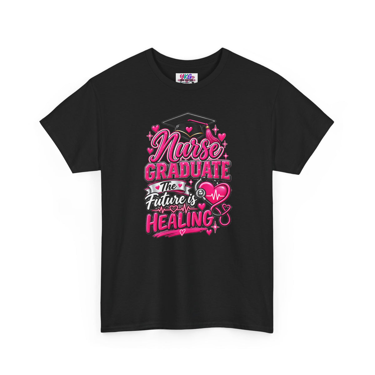 Nurse Graduate Tee – “The Future’s Healing” Graduation Nurse Shirt