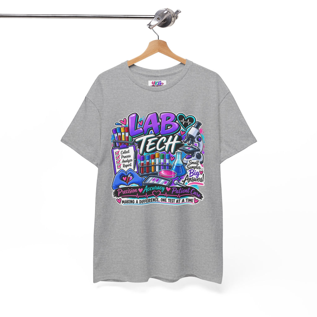 Lab Tech Graphic Tee — Funny Laboratory Technician Shirt