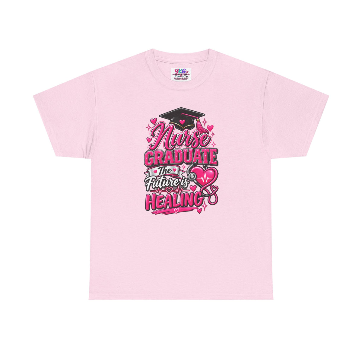 Nurse Graduate Tee – “The Future’s Healing” Graduation Nurse Shirt