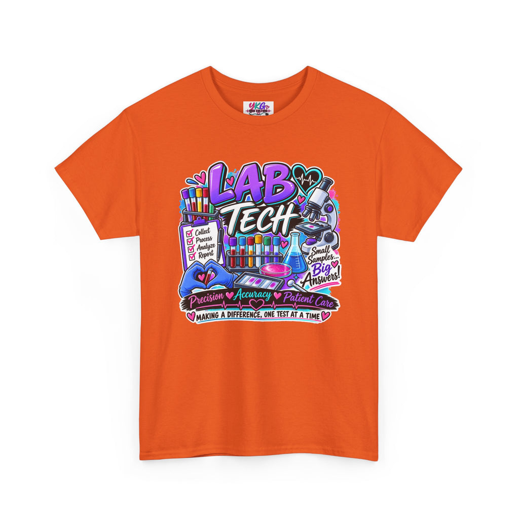 Lab Tech Graphic Tee — Funny Laboratory Technician Shirt