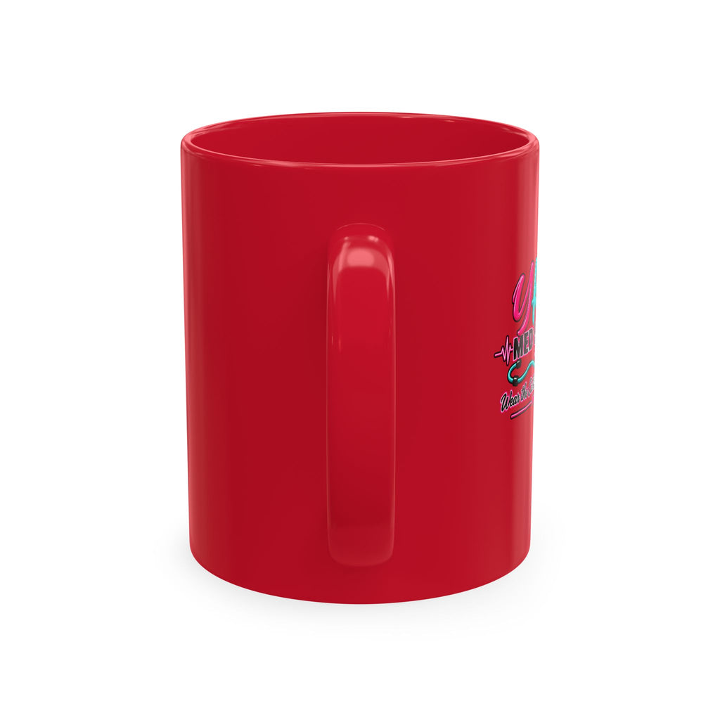 Grateful Thankful Blessed Nurse Mug — Floral Stethoscope Ceramic Coffee Cup